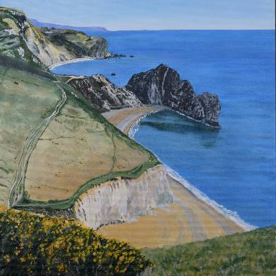 View Over Durdle Door